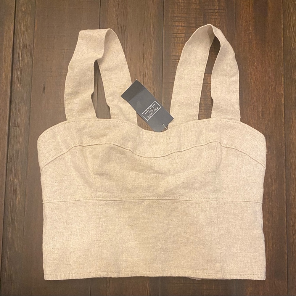 Abercrombie & Fitch Cropped Corset Top